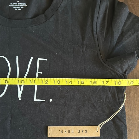 Rae Dunn Black 'Love' Women's Top - Picture 3 of 6